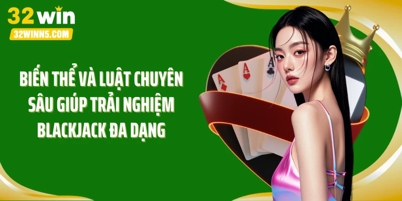 Biến thể và luật chuyên sâu giúp trải nghiệm Blackjack đa dạng