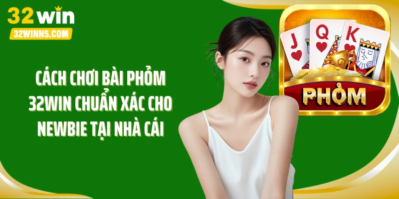 Cách chơi bài Phỏm 32Win chuẩn xác cho newbie tại nhà cái