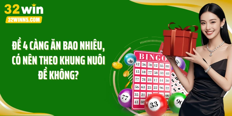 Đề 4 càng ăn bao nhiêu, có nên theo khung nuôi đề không?