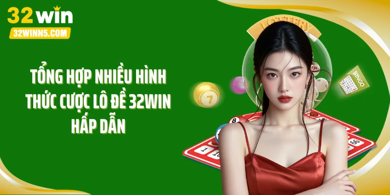 Tổng hợp nhiều hình thức cược lô đề 32WIN hấp dẫn